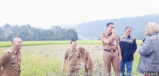 Kawal Progul Bupati, Kadistan dan Kadis PMN Tinjau Calon Lokasi di Kamang Magek thumbnail